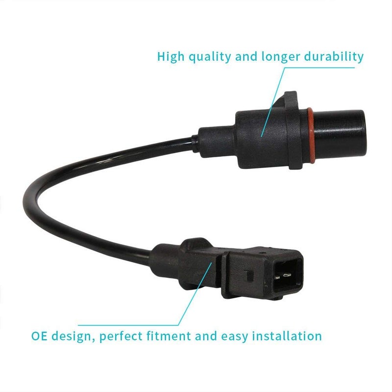 DOICOO SU12973 39180-26900 39180-22600 Crankshaft Position Sensor Fit for Hyundai Accent 2001 2002 2003 2004 2005 2006 2007 2008 2009 2011 1.6L,3918022600 3918026900 - Image 2